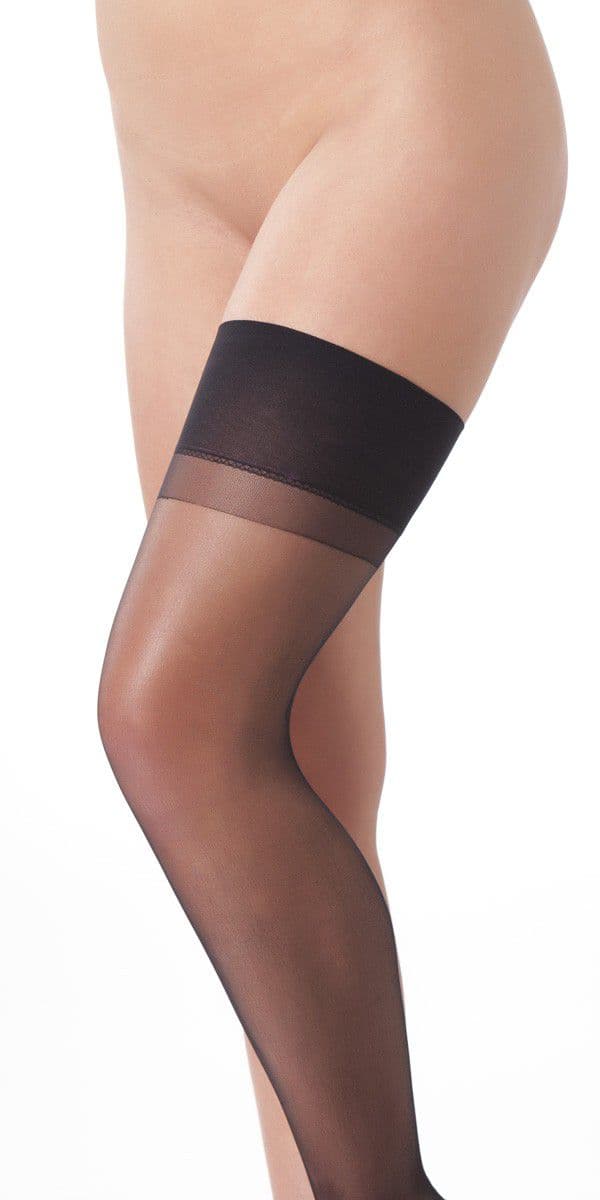 Rimba - Lange Strømper Sort - Sexshop.dk