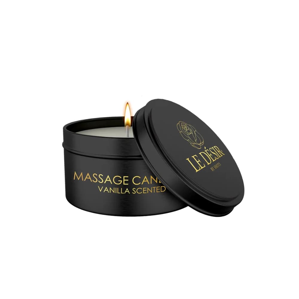Le Désir Massage Candle (Vanilje) - Sexshop.dk