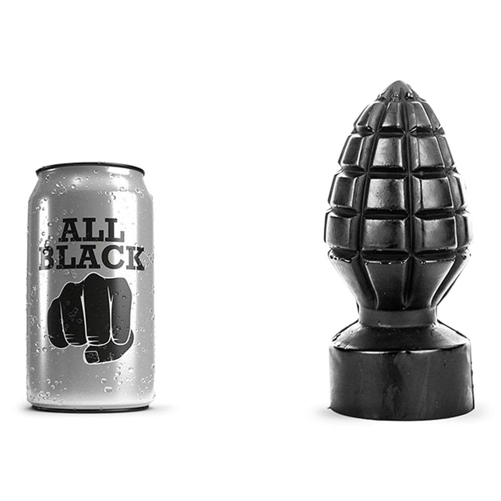 All Black 33 - Stor Butt Plug - Sexshop.dk