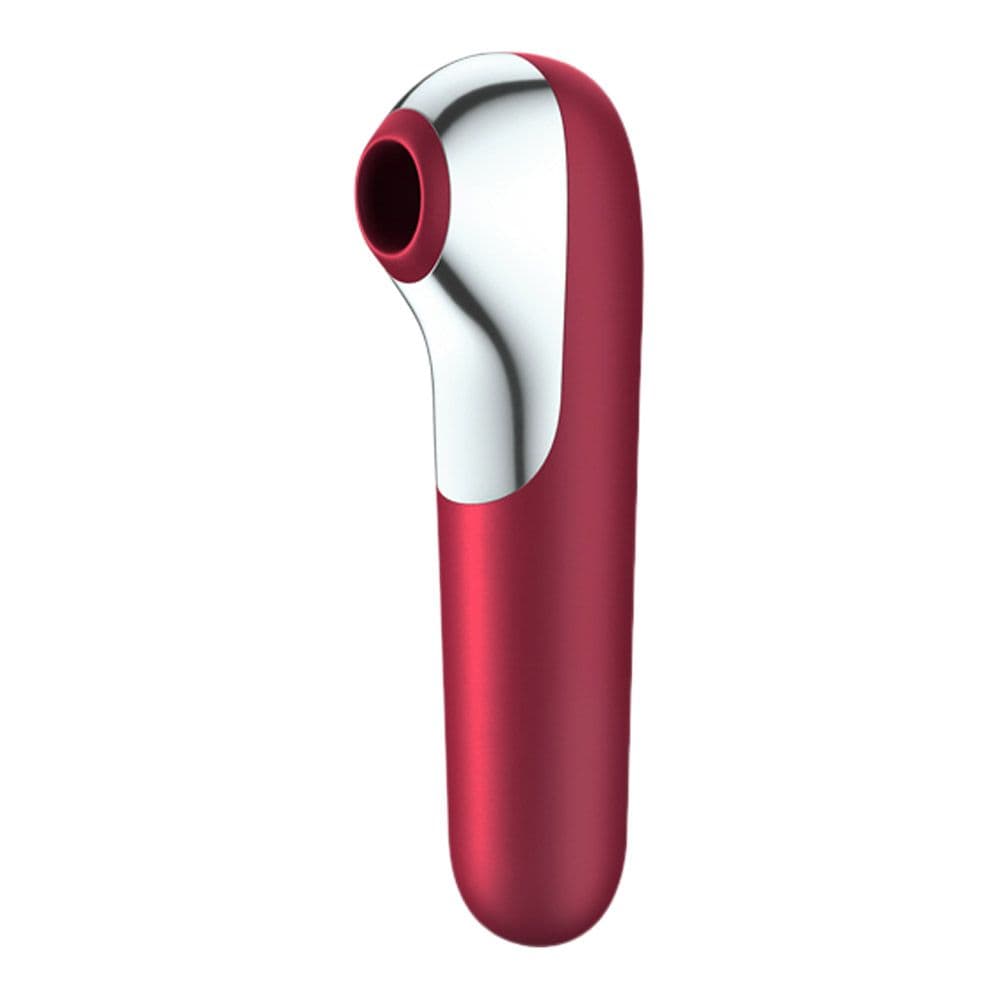 Satisfyer Dual Love - Klitoris Vibrator/Stimulator-Rød - Sexshop.dk
