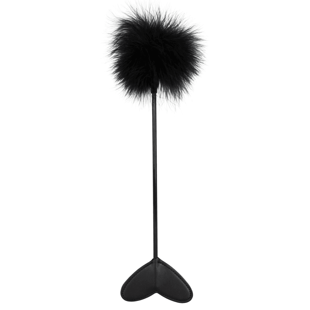 Bad Kitty Feather Wand med hjerte - Sexshop.dk