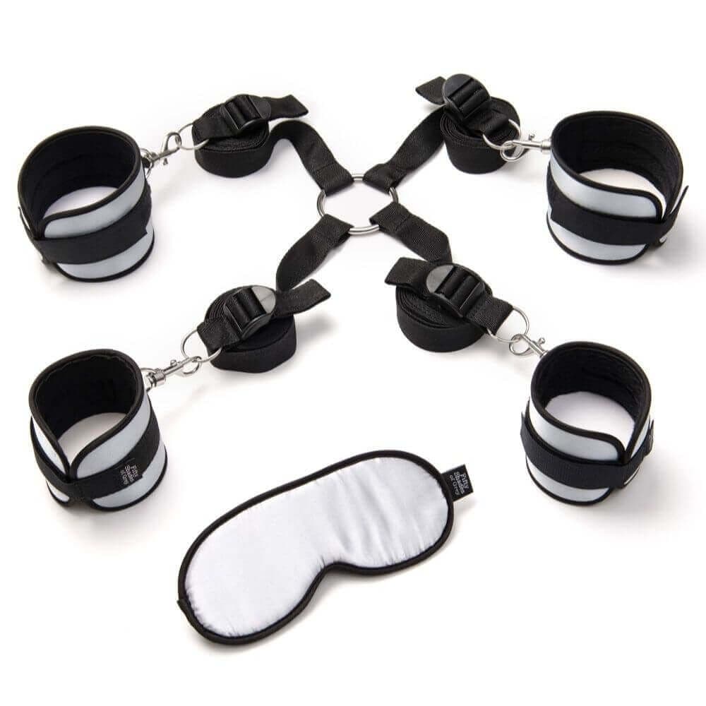 Fifty Shades of Grey Binde-sæt - Sexshop.dk