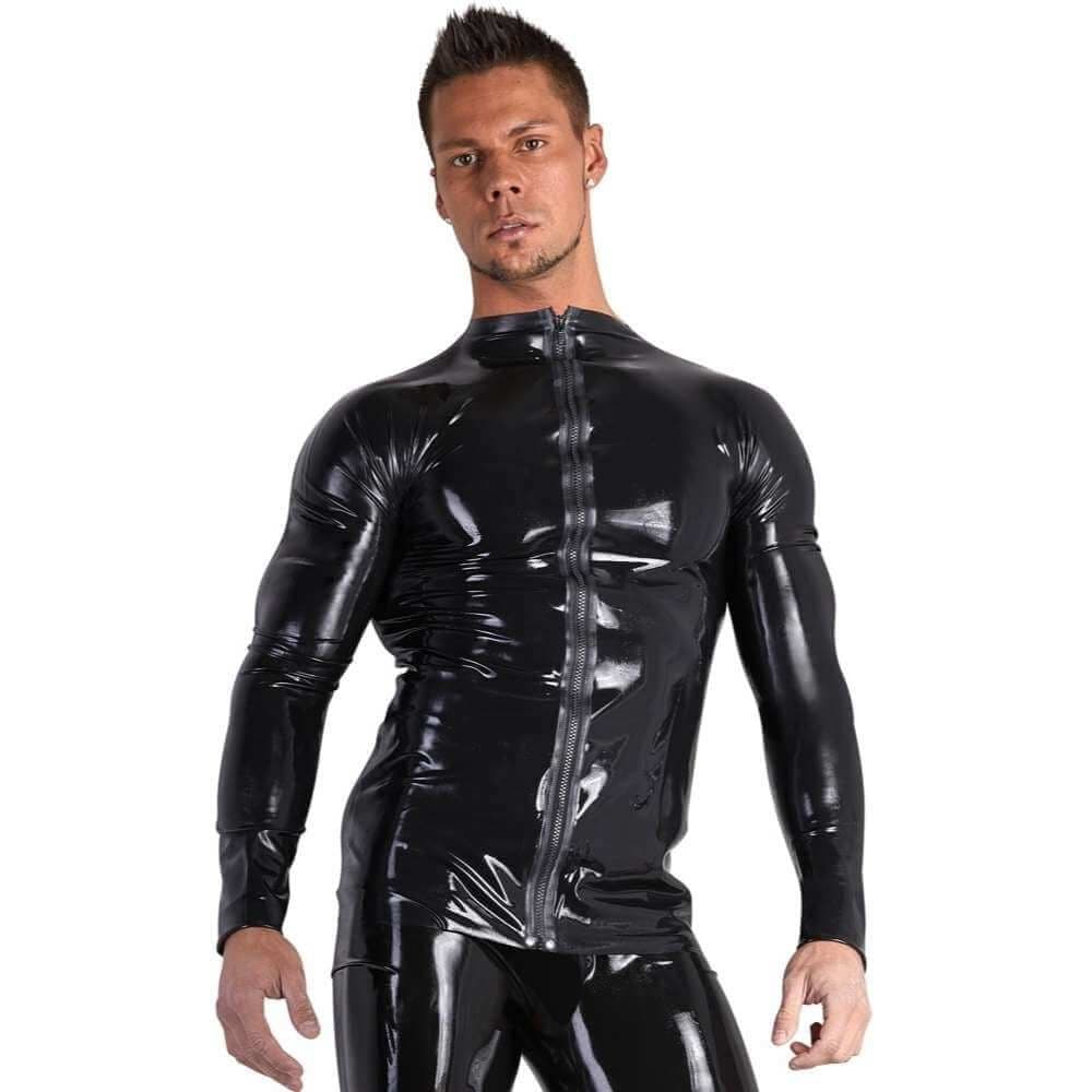 LATE X - Men's Latex Jumpsuit - Sexshop.dk