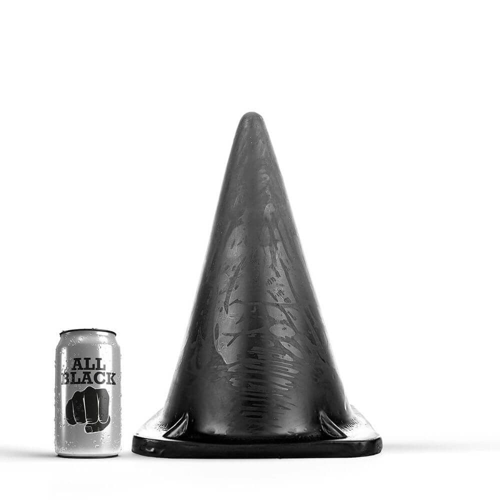 All Black # 35 Ekstrem Stor Dildo - Sexshop.dk