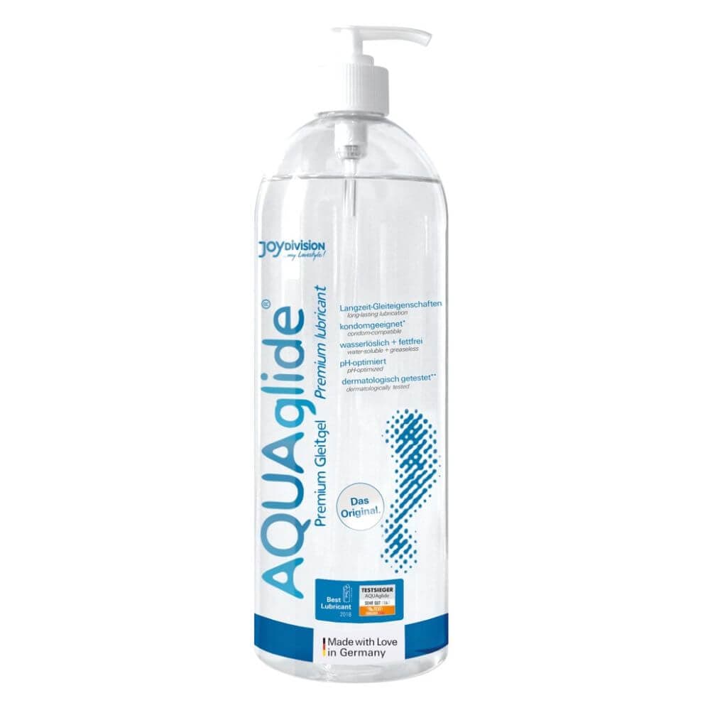 AQUAglide Vandbaseret Glidecreme - 1 liter - Winkwink.dk