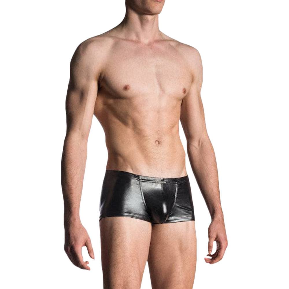 Manstore Bungee Pants - Wetlook Trunks-Small - Winkwink.dk