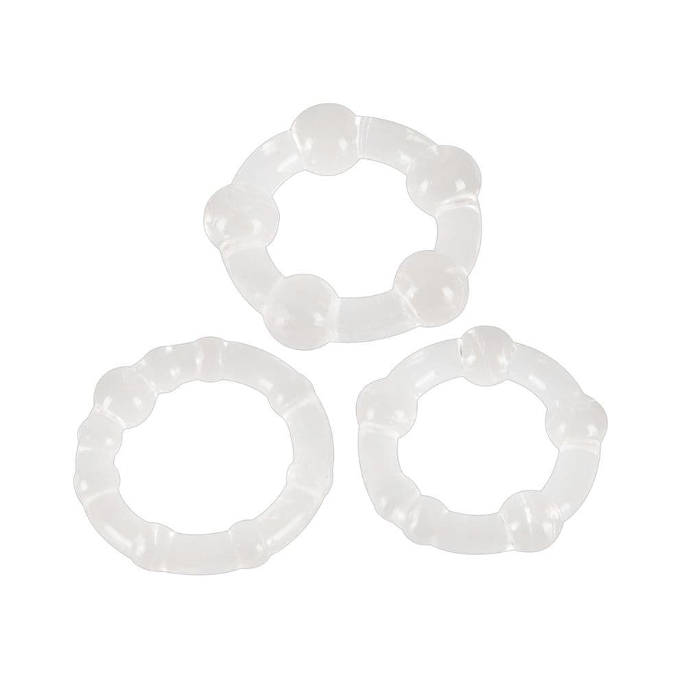 Cock Rings Set "Get Hard" Clea - Winkwink.dk