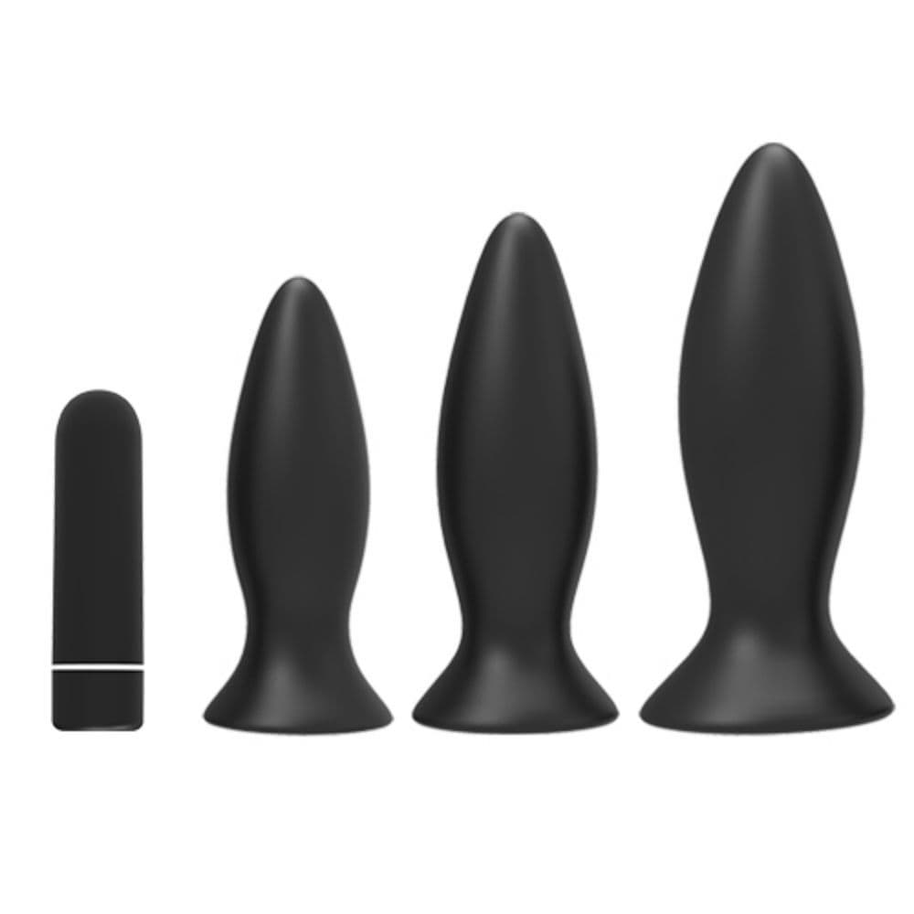 Buttplug Sæt med Vibrator - Winkwink.dk