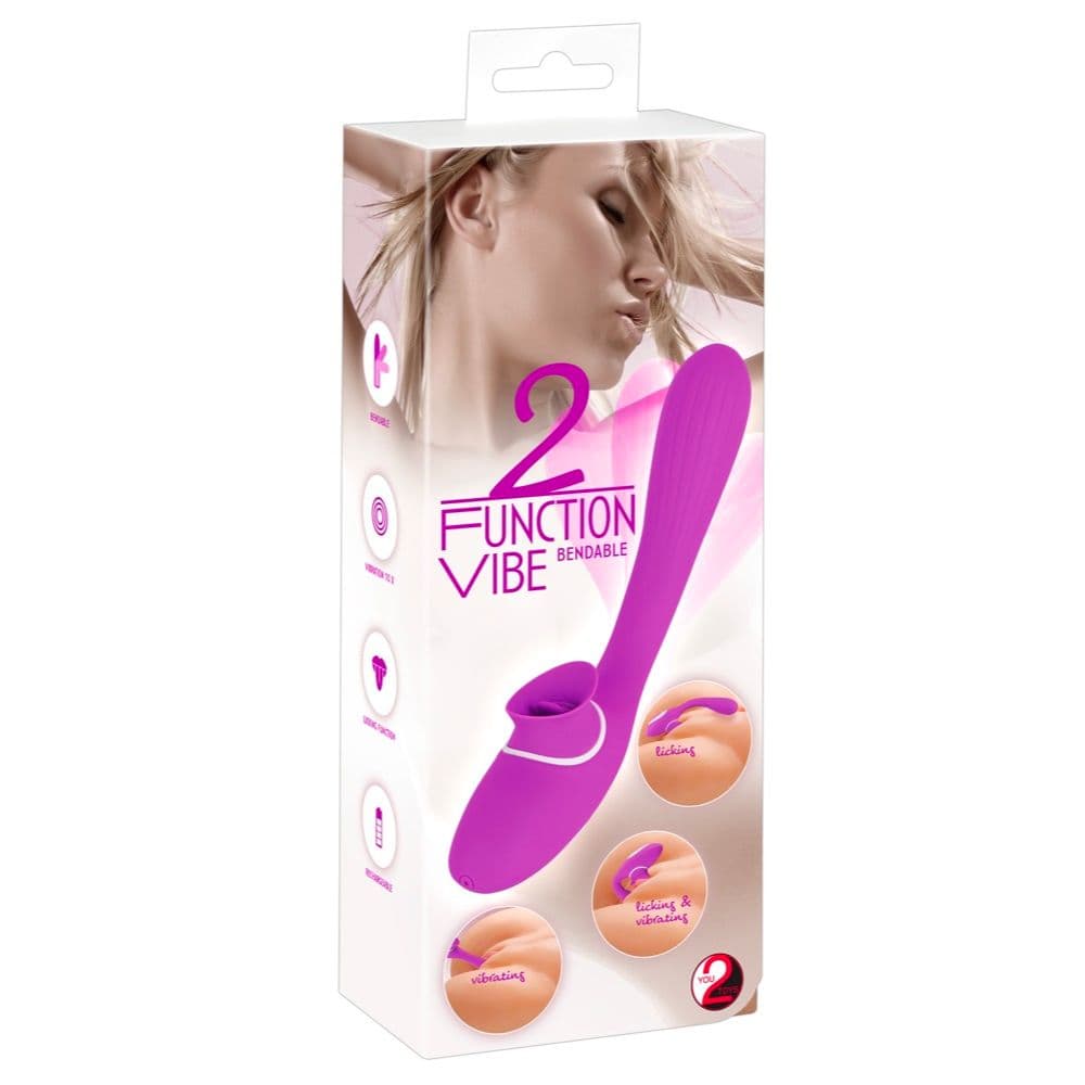 You2Toys - 2 Funktionel Bøjelig Vibrator - Winkwink.dk