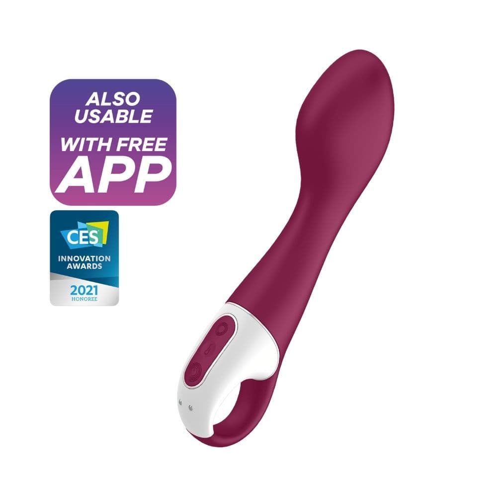 Satisfyer Hot Spot Vibrator med Varme - Winkwink.dk